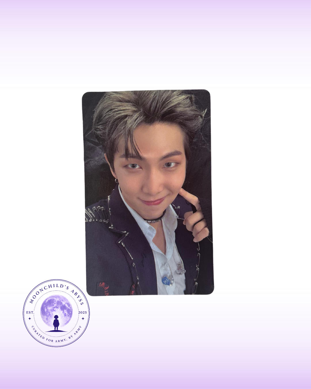 BTS MAP OF THE SOUL ON:E Concept Photobook Clue Ver. RM Photocard