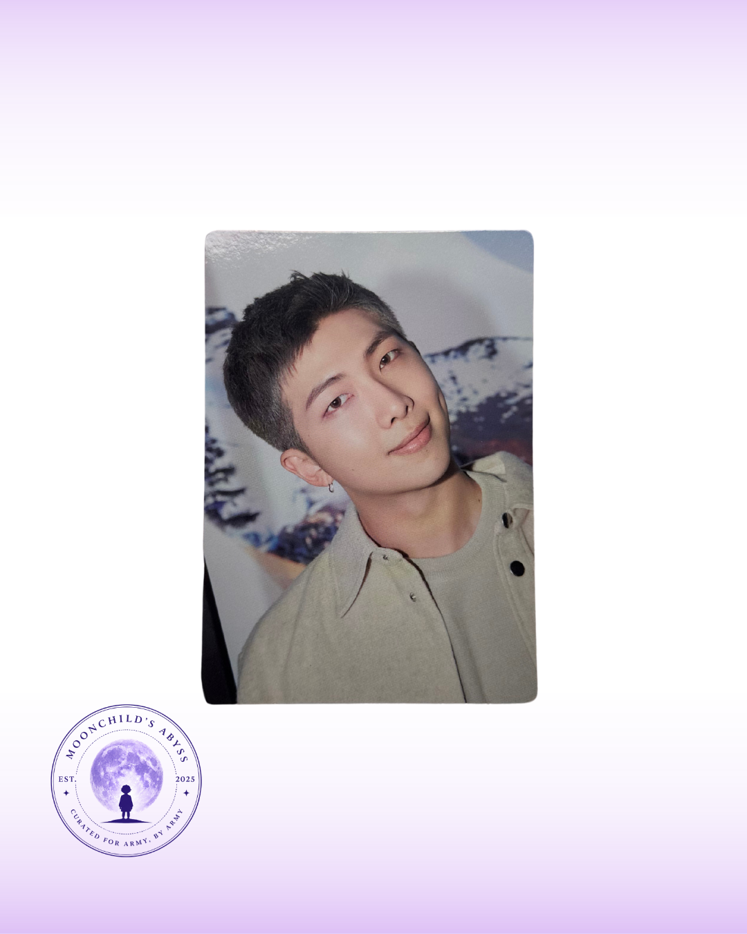 BTS 2021 Holiday Collection Little Wishes RM Selfie Photocard