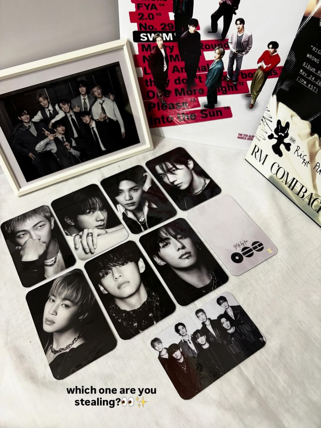 Set Photocard Kampanye Line Music Jepang (Buatan Penggemar)