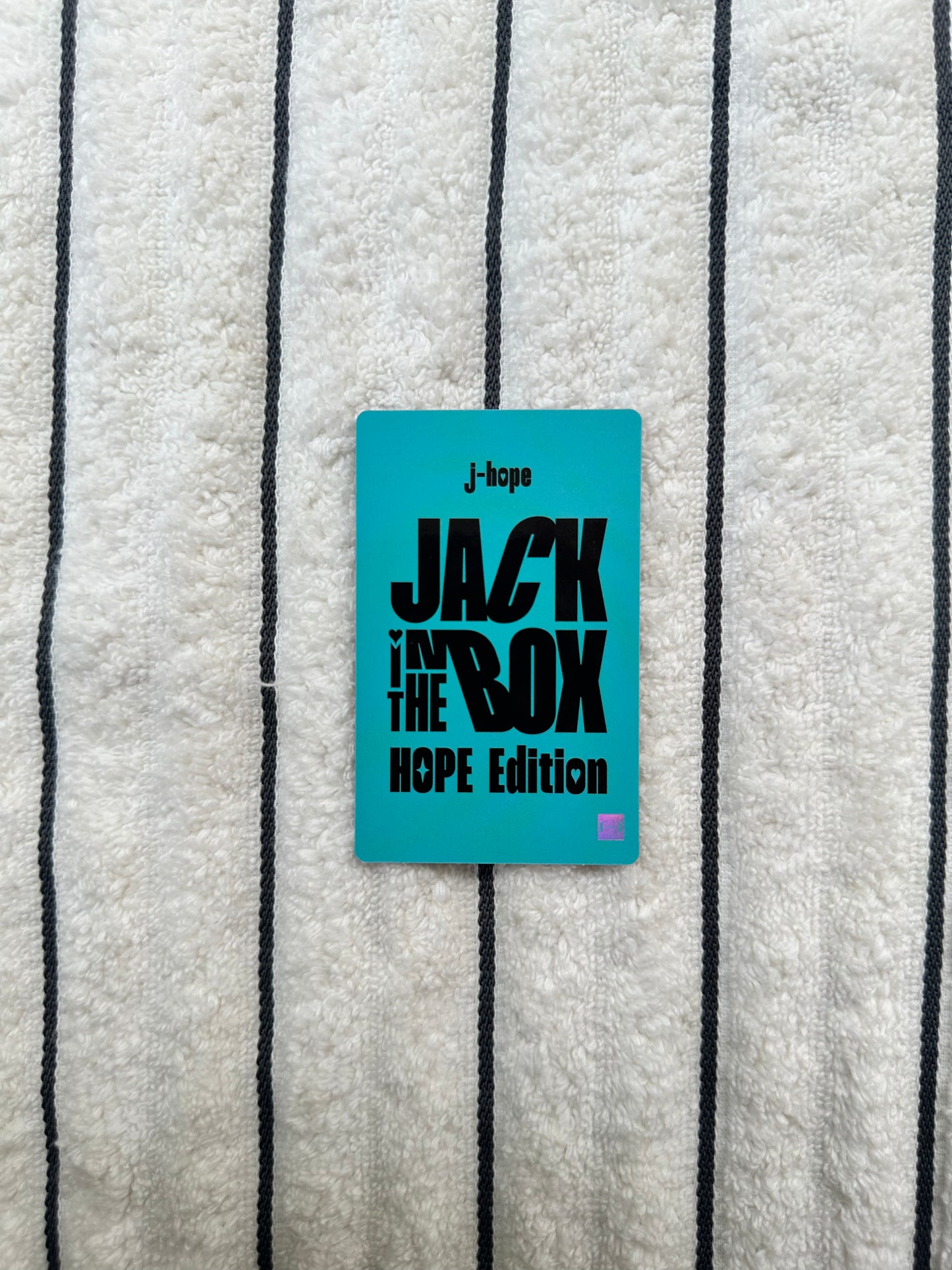 Photocard Lucky Draw BTS J-Hope JITB M2U | Bekas