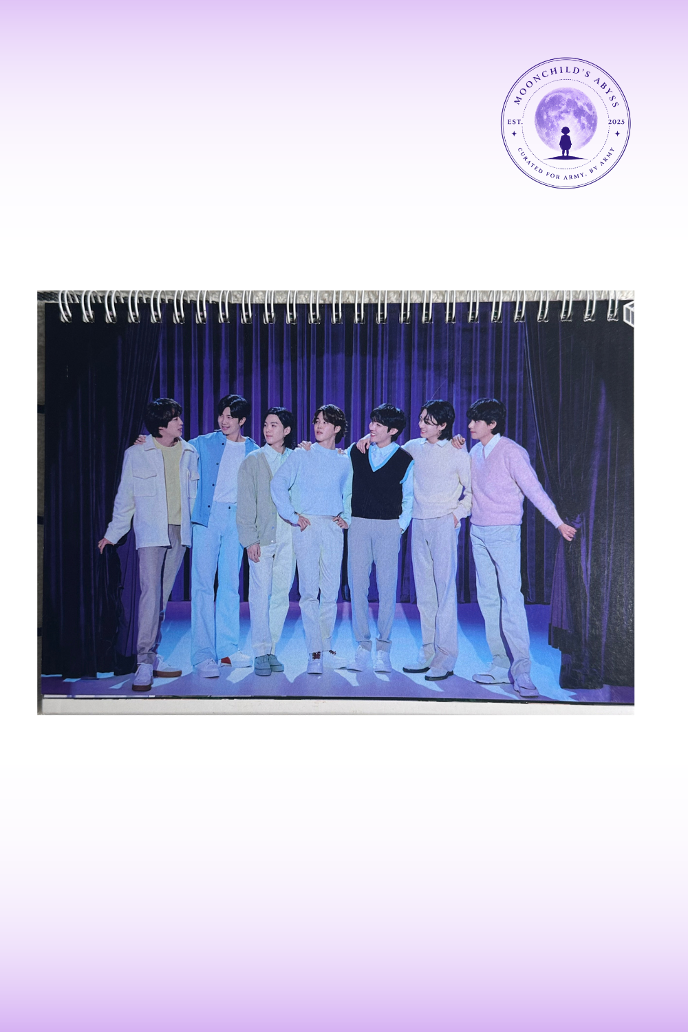 Kalender Meja Fan-Made Era Solo BTS FESTA 2024