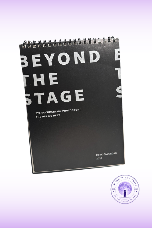 BTS BEYOND THE STAGE 2024 Desk Calendar