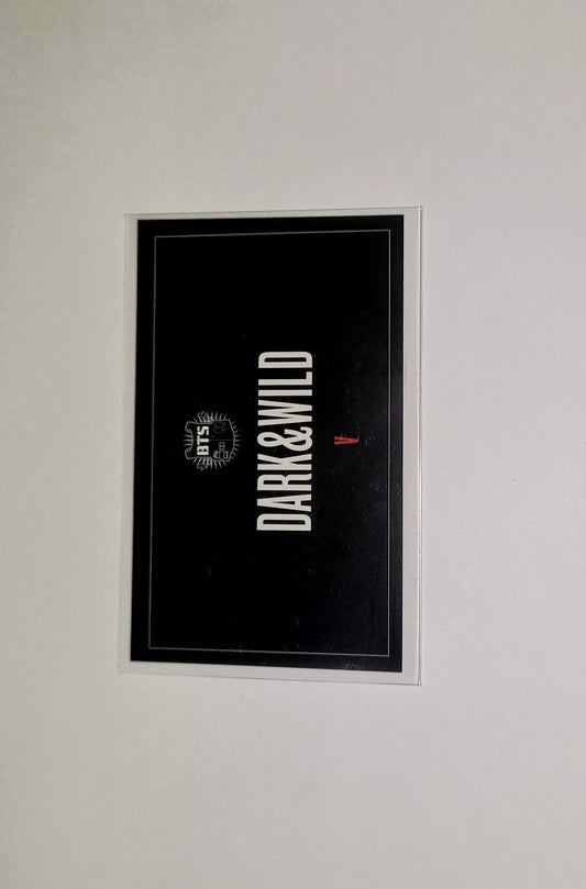 BTS V Dark & Wild Photocard