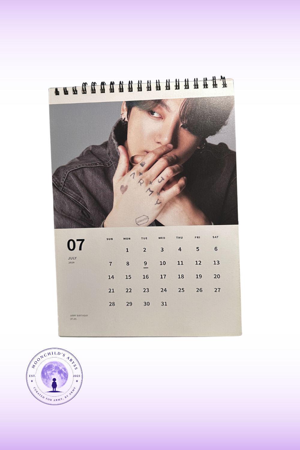 BTS BEYOND THE STAGE 2024 Desk Calendar