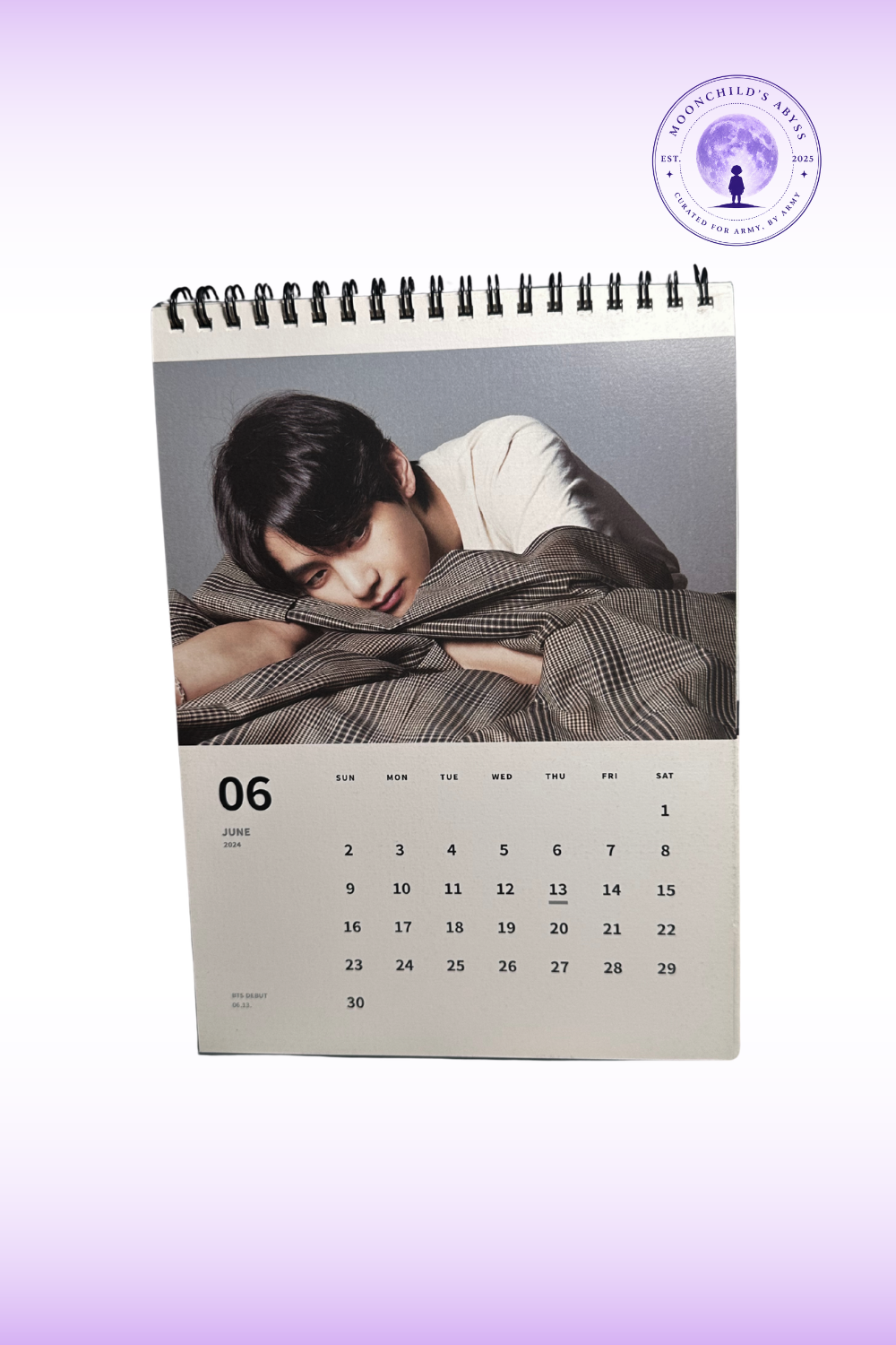 BTS BEYOND THE STAGE 2024 Desk Calendar
