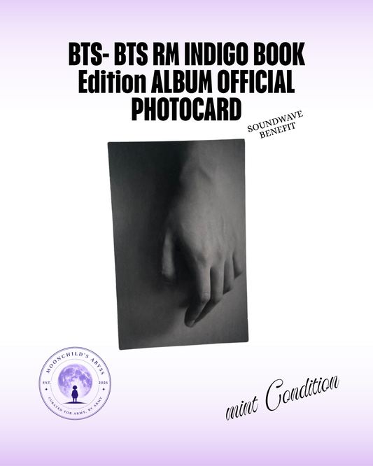 BTS RM Indigo Soundwave Benefit Photocard