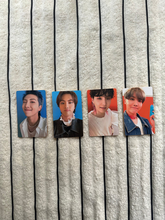 BTS Butter Cream Version Photocard | RM, Jin, Suga, J-Hope | Pre-Owned
