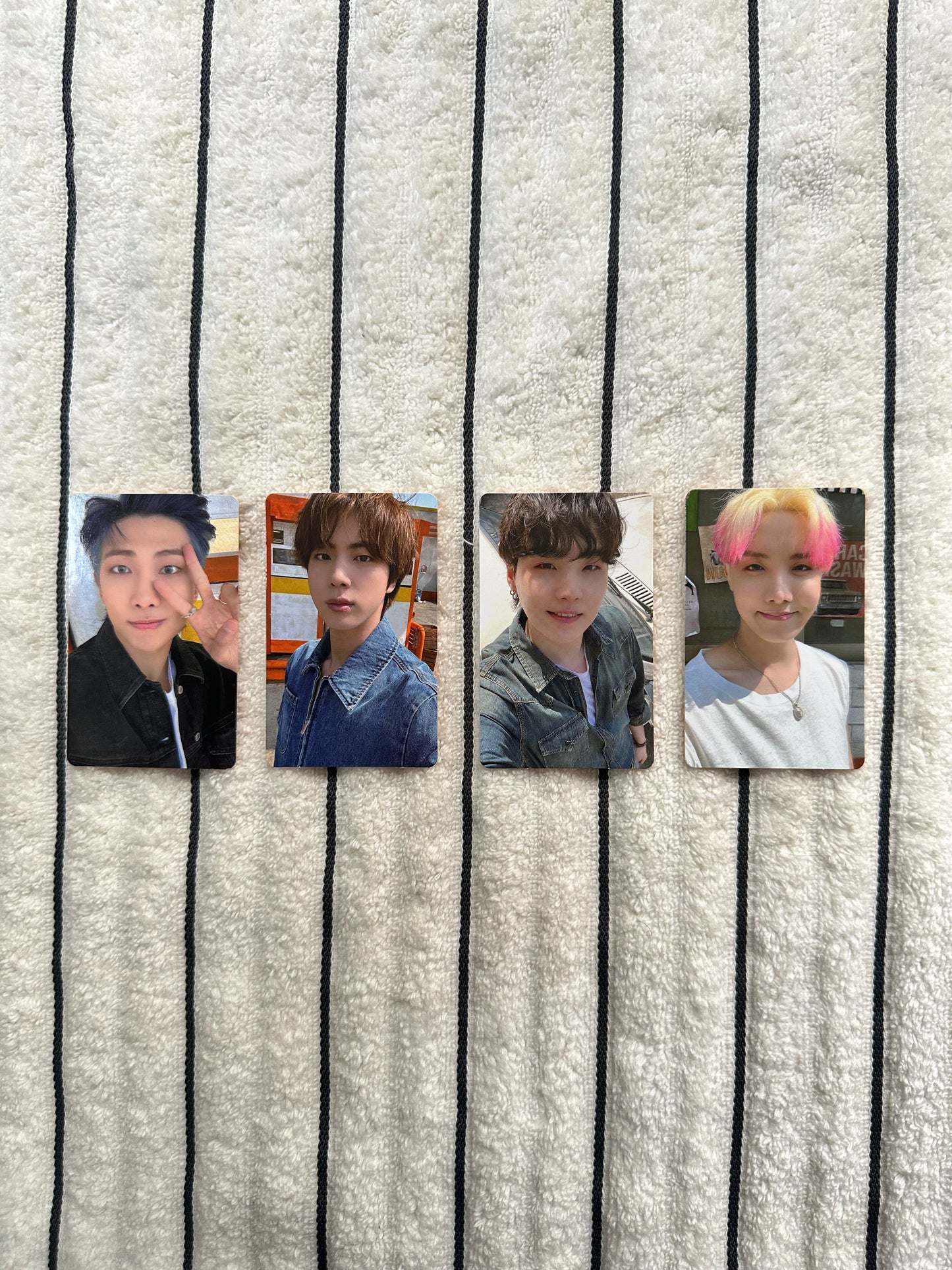 BTS Butter POB Photocard | RM, Jin, Suga, J-Hope | Pre-Owned