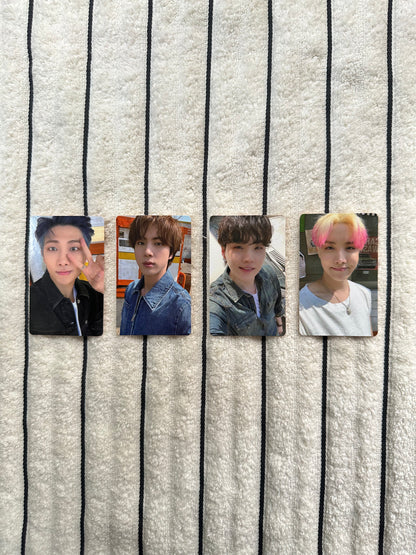 BTS Butter POB Photocard | RM, Jin, Suga, J-Hope | Pre-Owned