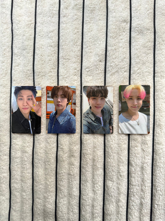 BTS Butter POB Photocard | RM, Jin, Suga, J-Hope | Pre-Owned