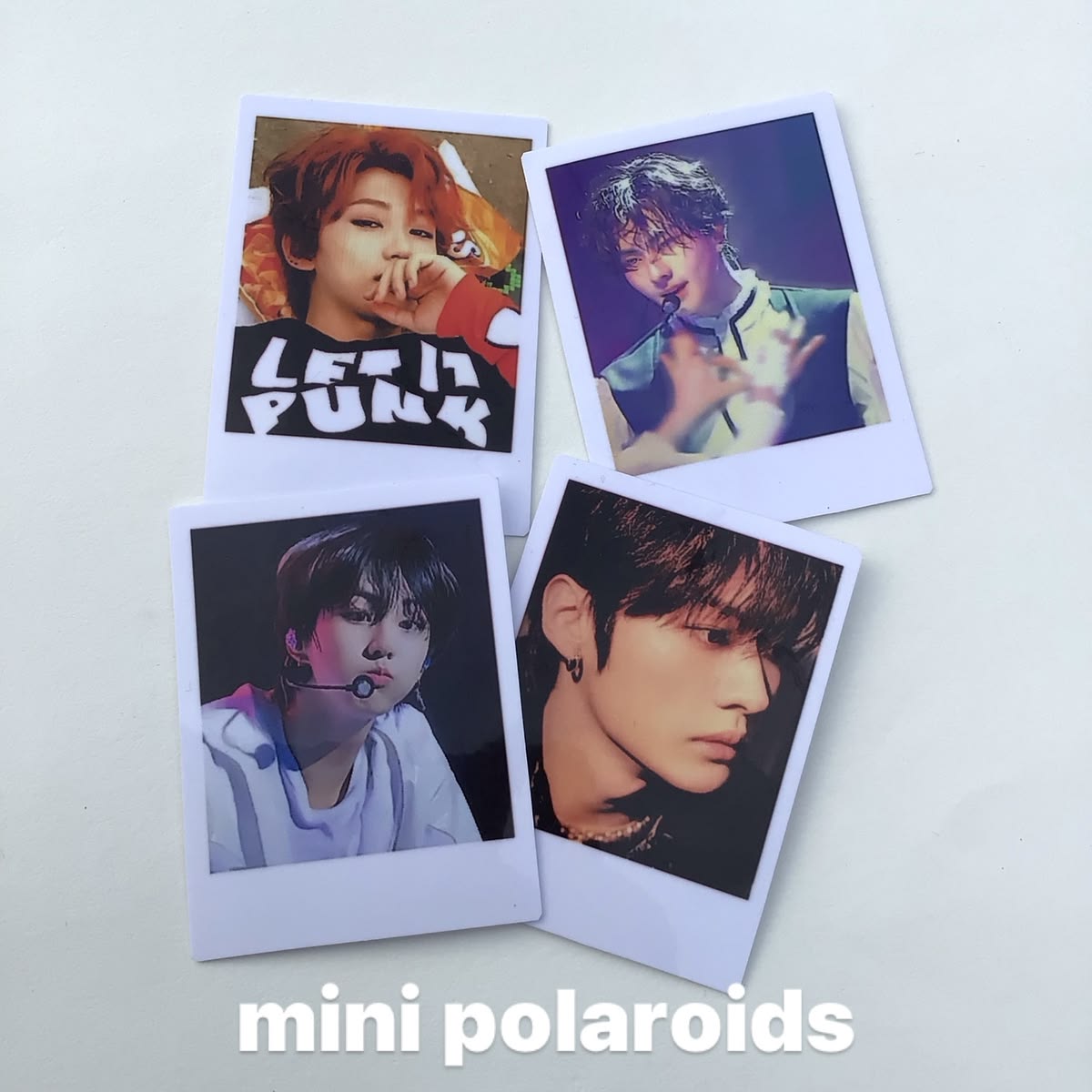 Cetak Foto Polaroid Mini K-pop — Cetakan Foto Buatan Penggemar