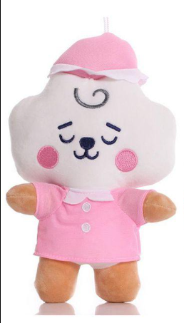 Boneka Plush RJ BT21 (Buatan Penggemar)
